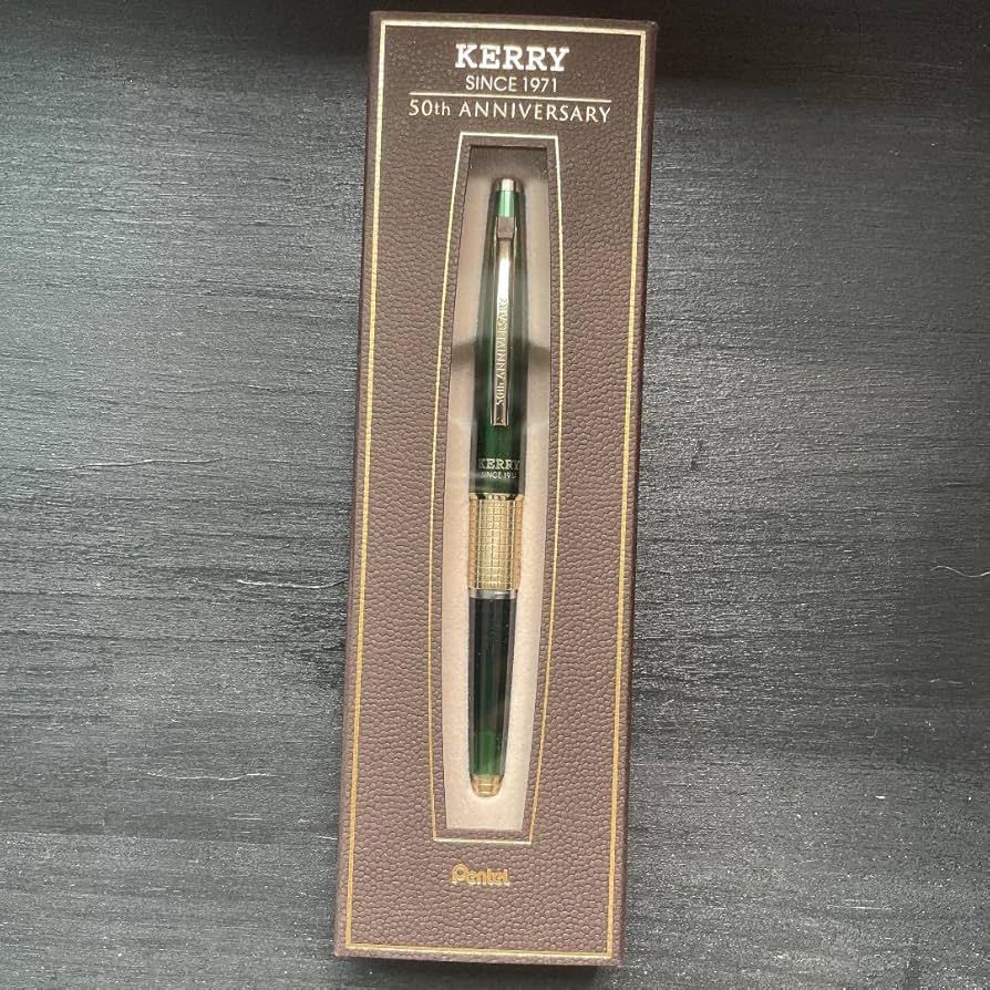 ケリー　KERRY 50周年　グラスグリーン 楽天市場】ぺんてる KERRY ケリー 50周年限定モデル シャープペン 0.5